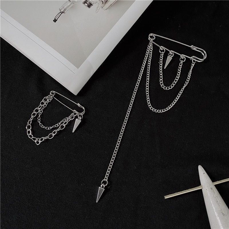 Men'S Accessories Instagram - 남녀공용 핀 장식품, 새로운 체인 장식,