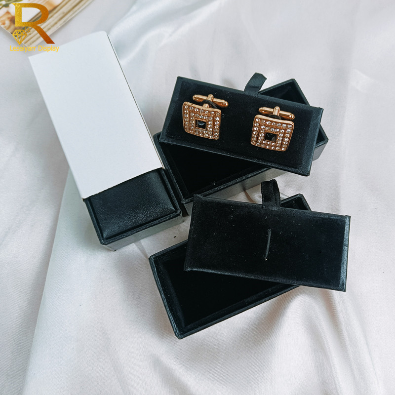 Men Accessories Gift Box - 1pc 품질 망 커프스 단추 패키지