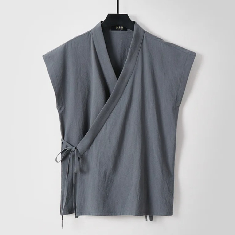 Men'S Kimono Accessories - 중국 남성용 면 린넨 탱크탑 민소매