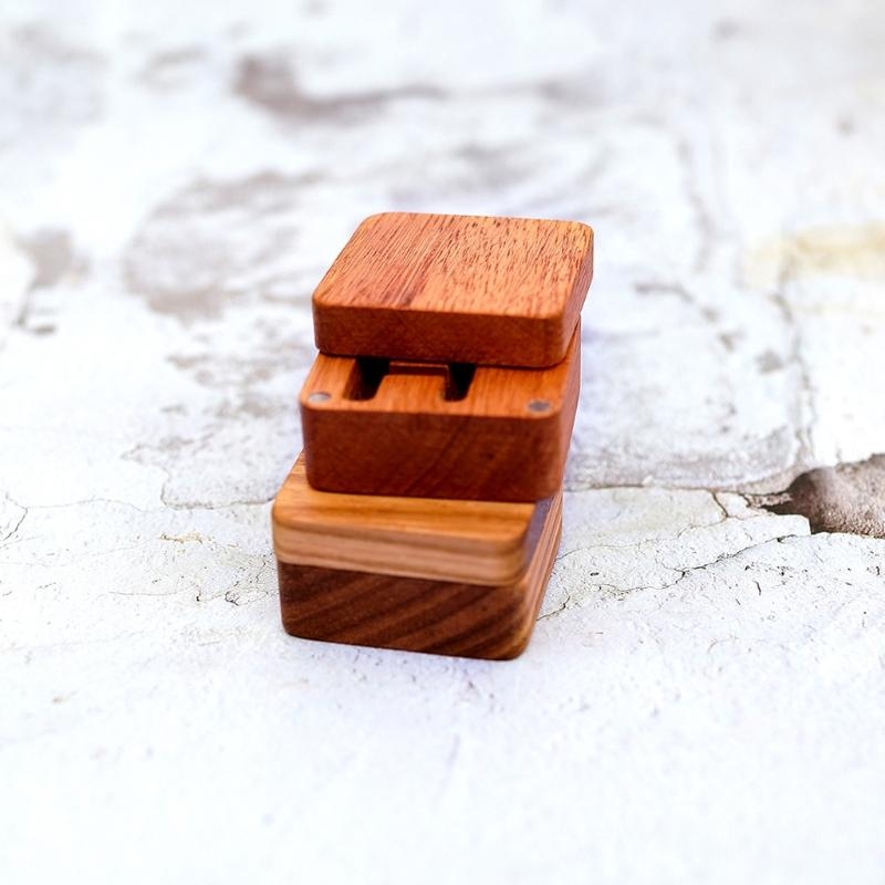 E21F 휴대용 슬리브 버튼 보석류 호두 나무 목재 보 - Men Accessories Gift Box 리뷰 및 가격