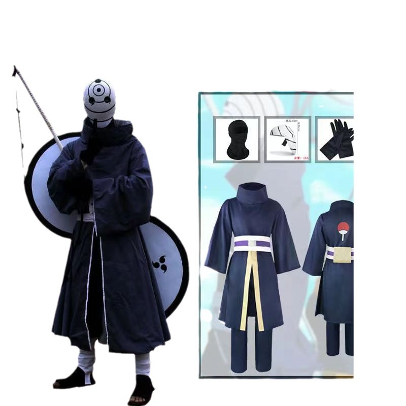애니메이션 우치하 오비토 코스프레 의상 할로윈 의상 여 - Men'S Kimono Accessories 리뷰 및 가격