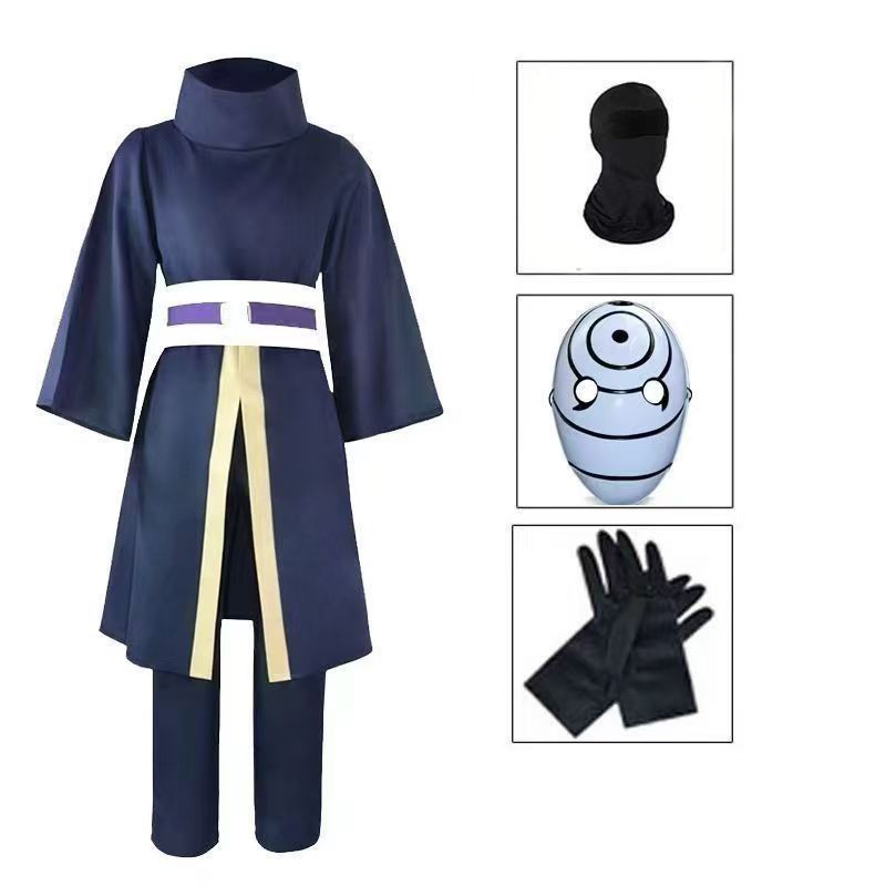 애니메이션 우치하 오비토 코스프레 의상 할로윈 의상 여 - Men'S Kimono Accessories 리뷰 및 가격