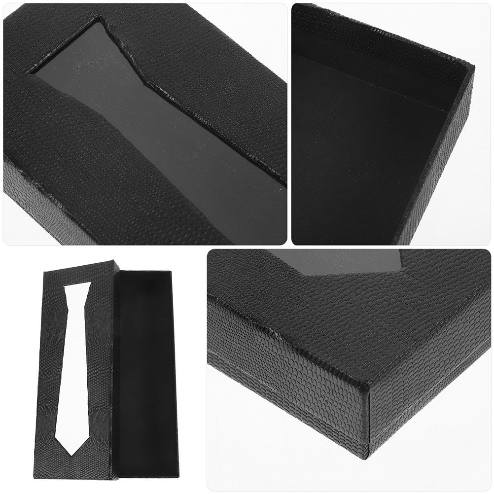 2개입 넥타이 박스 우아한 종이 넥타이 박스 남성용 넥 - Men Accessories Gift Box 리뷰 및 가격