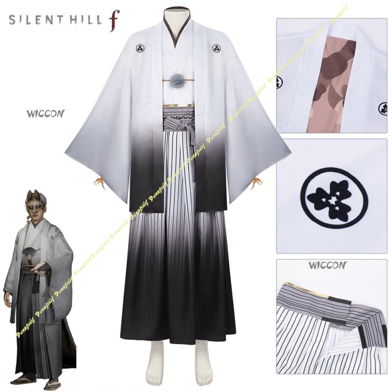 게임 코스프레 의상 실보이즈 수트 가발 일본 기모노 의 - Men'S Kimono Accessories 리뷰 및 가격