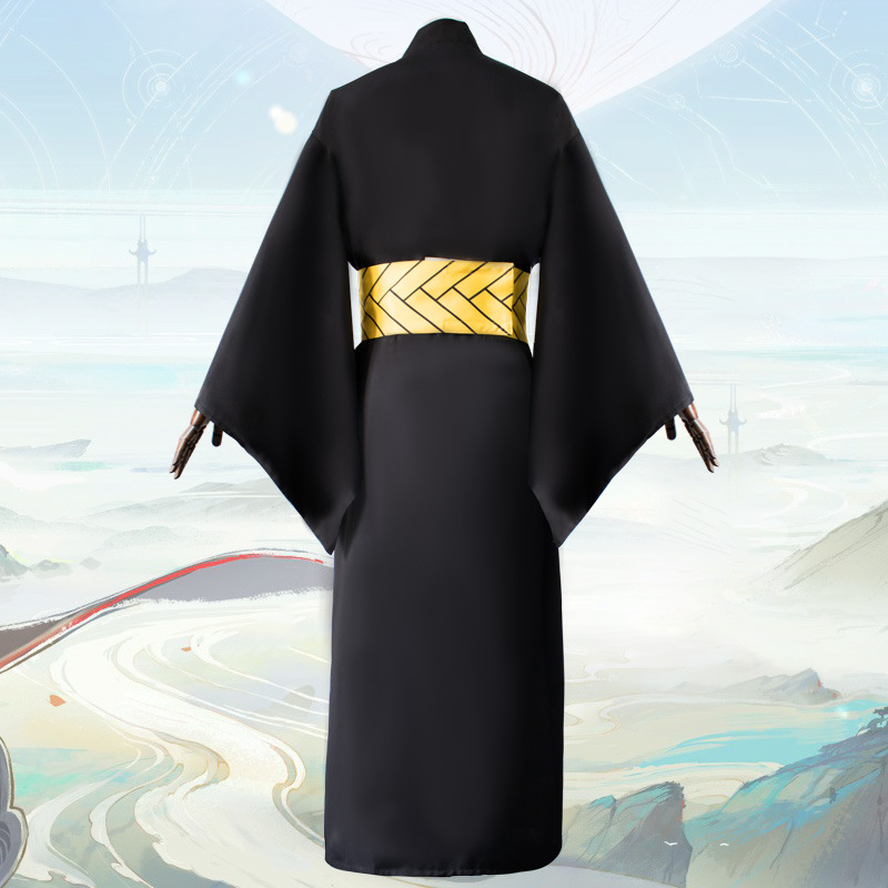 애니메이션 우부야시키 카가야 코스프레 코스튬 풀 세트, - Men'S Kimono Accessories 리뷰 및 가격