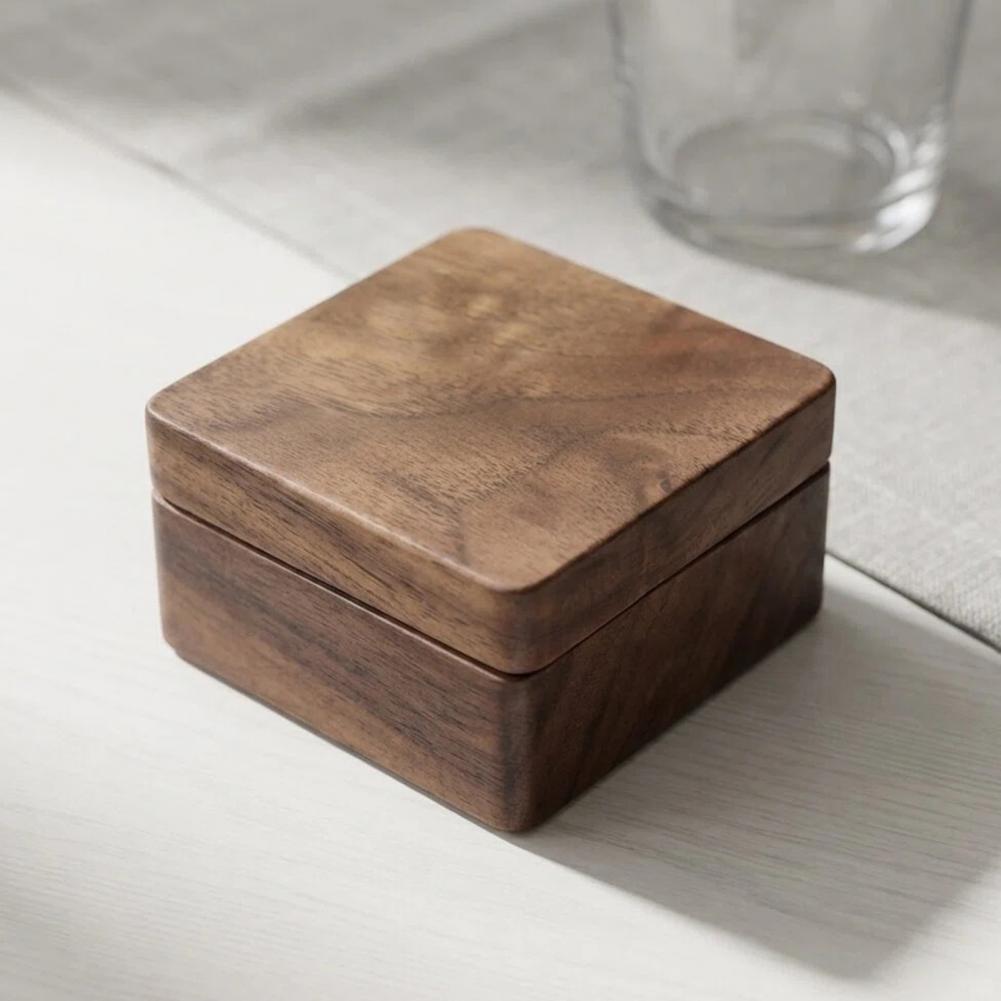 월넛 커프스링크 박스 원목 자석 잠금 보관함 남성용 작 - Men Accessories Gift Box 리뷰 및 가격