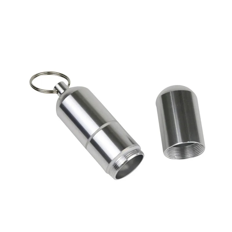 1/2pcs 실버 알루미늄 합금 담배 상자 방수 담배  - Men Accessories Gift Box 리뷰 및 가격