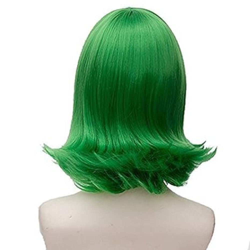 짧은 녹색 웨이브 코스프레 가발, 녹색 머리 의상, 할 - Men'S Vegan Accessories 리뷰 및 가격
