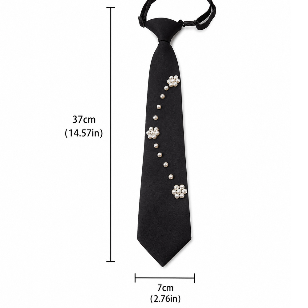 여성용 뉴 펄 JK 넥타이, 조절 가능한 노타이 멀티컬 - Men Accessories For Neck 리뷰 및 가격
